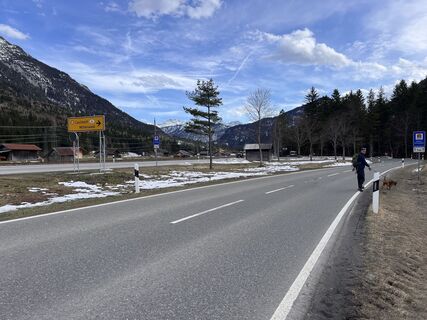 Foto de Kattl a lo largo del recorrido