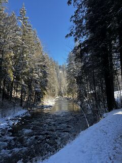 Foto von Susanne entlang der Tour