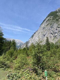 Foto von Heinz Sperl entlang der Tour