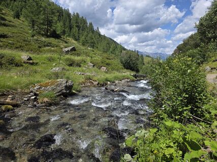 Photo de Olesja Reichenbach le long du parcours