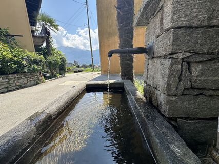 Foto von Tanja Hüsser entlang der Tour