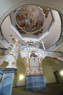 Treppenhaus Bildungshaus Kloster Schöntal