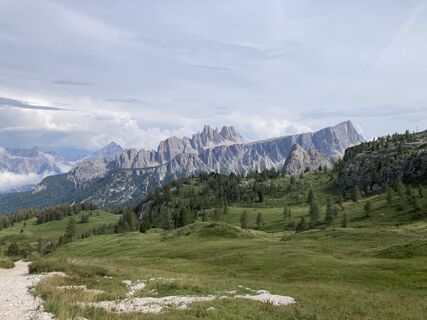 Foto von Marilena Locatelli entlang der Tour
