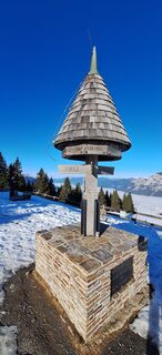 Zdjęcie z Christian Tschachler wzdłuż trasy