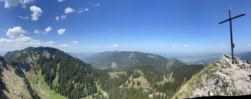 Foto von Martin entlang der Tour