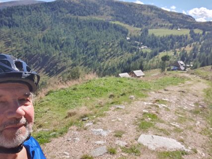 Foto von Martin Berner entlang der Tour