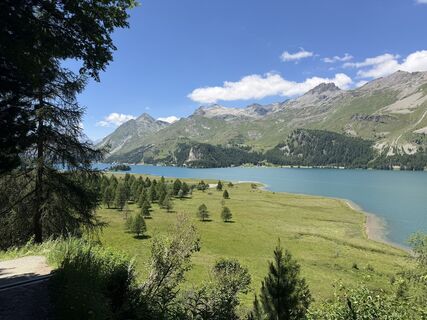 Foto von Astrid entlang der Tour