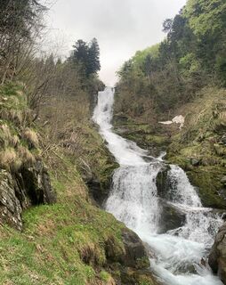 Photo de Toni Lerda le long du parcours