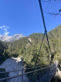 Foto von Michelle Tatum entlang der Tour