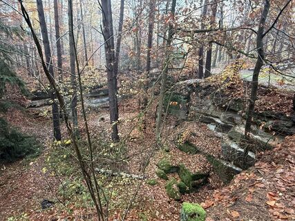 Foto von Norbert Herbig entlang der Tour