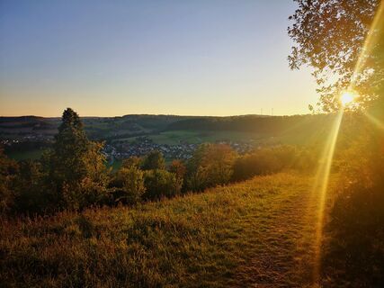 Abendstimmung am Räuschenberg bei Brenkhausen