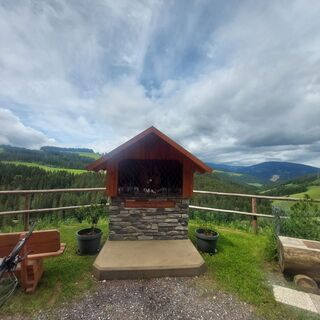 Foto von Brigitte Binder entlang der Tour