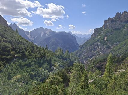 Foto de Gianluca Russo a lo largo del recorrido