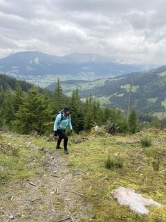 Foto de Falk Drechsel a lo largo del recorrido