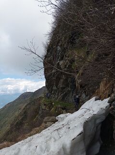 Foto von Aner entlang der Tour