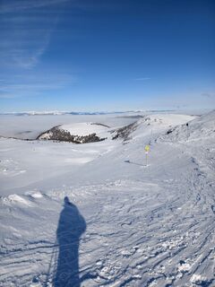 Zdjęcie z Sascha Kainz wzdłuż trasy