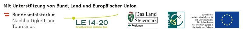 Mit Unterstützung von Bund, Land und Europäischer Union