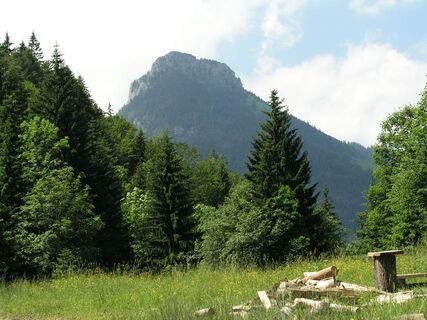 Blick von der Bergstation Hocheck auf den BrÃ¼nnstein