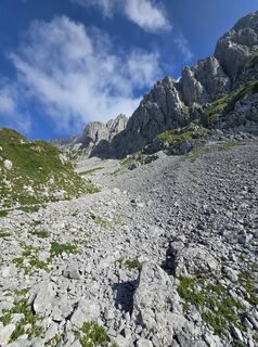 Photo de Andrea Inserra le long du parcours