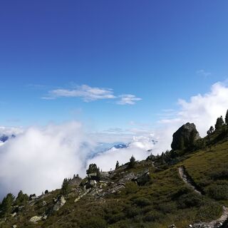 Aufstieg zum Glungezer über den Schartenkogel