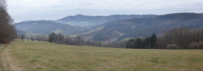 Aufstieg Richtung Bischofshöhe
