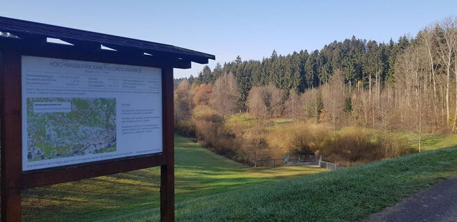 Hochwasserrückhaltebecken Täferrot