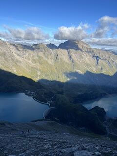 Foto de Christian Herbst a lo largo del recorrido