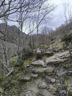 Photo de Mirco moretti le long du parcours