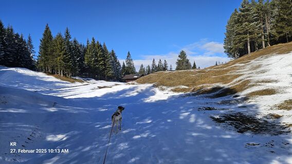 Foto von Klaus Reinhold entlang der Tour