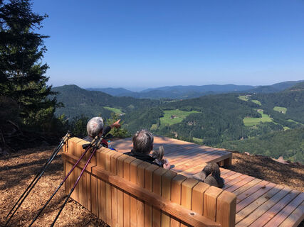 Aussichtsplattform an der Marienruhe