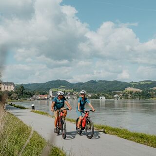Radtour am Donauradweg Grein