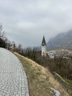 Foto von Cyrill Bischof entlang der Tour