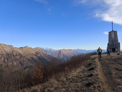 Foto von Benedetto Carminati entlang der Tour