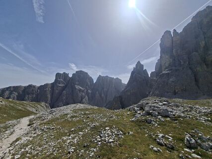 Photo de Karl-Heinz Martin le long du parcours