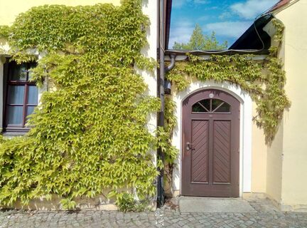 Zugang zum WC am Rathaus Weißenberg
