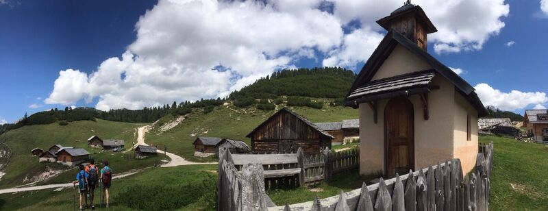 Foto von Frédéric Lagandré entlang der Tour