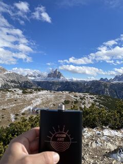 Foto von Jakob Nocker entlang der Tour