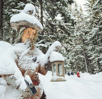 Wichtel am Wichtelweg des Katschberger Adventweges