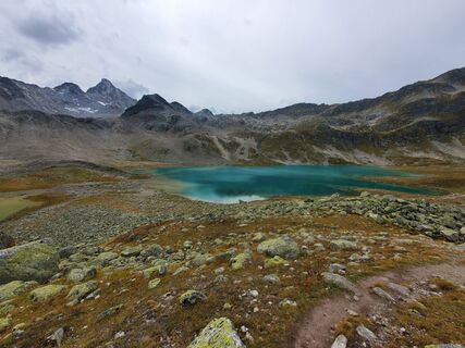 Foto de Vera Ruzsanyi a lo largo del recorrido