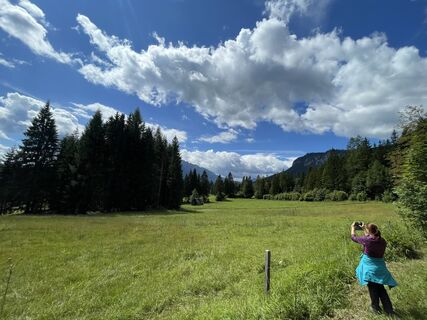 Foto von László Tivadar entlang der Tour