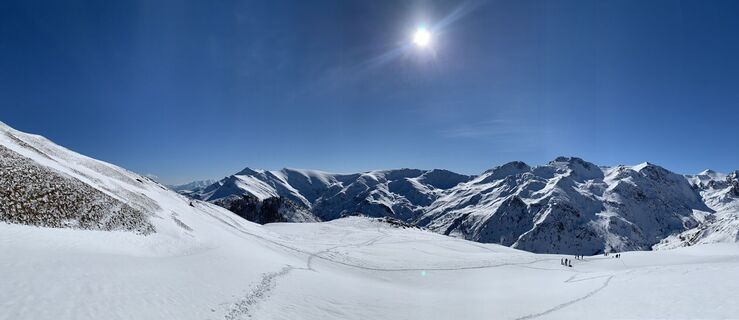 Foto von Toni Lerda entlang der Tour