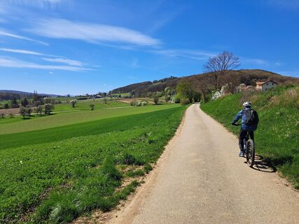 Foto de Walter Köllner a lo largo del recorrido