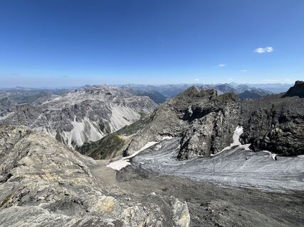 Foto von Enrico Zenatti entlang der Tour