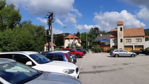 Wanderbeginn PKW Parkplatz