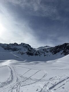 Fotografia z Manfred Neuner na trase