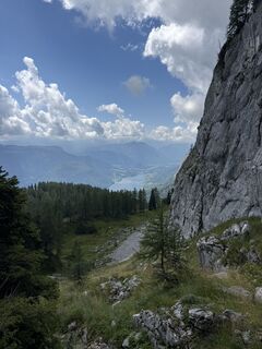Foto von MF entlang der Tour