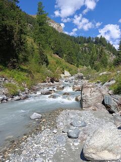 Foto von Kirsten Genglawski entlang der Tour