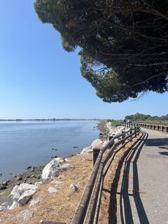 Foto von Lara entlang der Tour