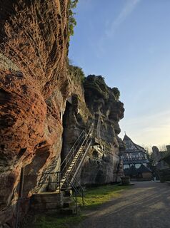 Foto von Michel Kennel entlang der Tour