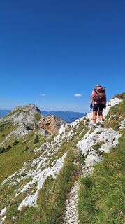 Fotografia z Aga M na trase